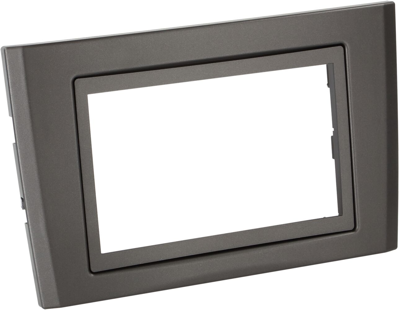 2-DIN Paneel Volvo XC90 2002-2014 - Kleur: Zwart  - 381352 07 nur blende - 381352-07