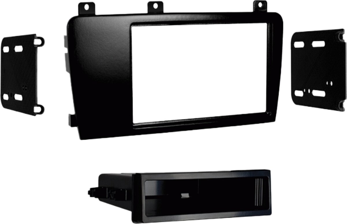 2-DIN-radiopaneel met opbergvak Volvo S60/S70/V70/CX70 - 381352 12 1 - 381352-12-1