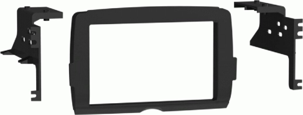 2-DIN radiopaneel Harley-Davidson 2014-2023 zonder radio optie (METRA) - 381380 03 1 - 381380-03-1