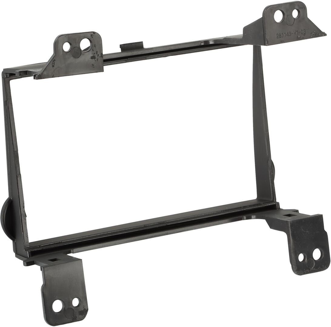 2-DIN Paneel Hyundai H1 2008-2015 Kleur: Rubbertouch Zwart  - 391143 01 1 rear - 391143-01-1