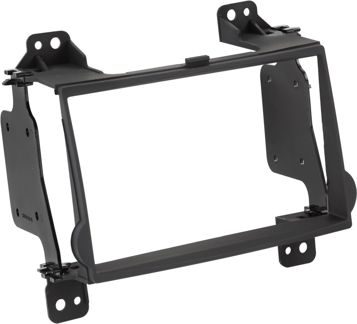 2-DIN Paneel Hyundai H1 2008-2015 Kleur: Rubbertouch Zwart  - 391143 01 1 - 391143-01-1
