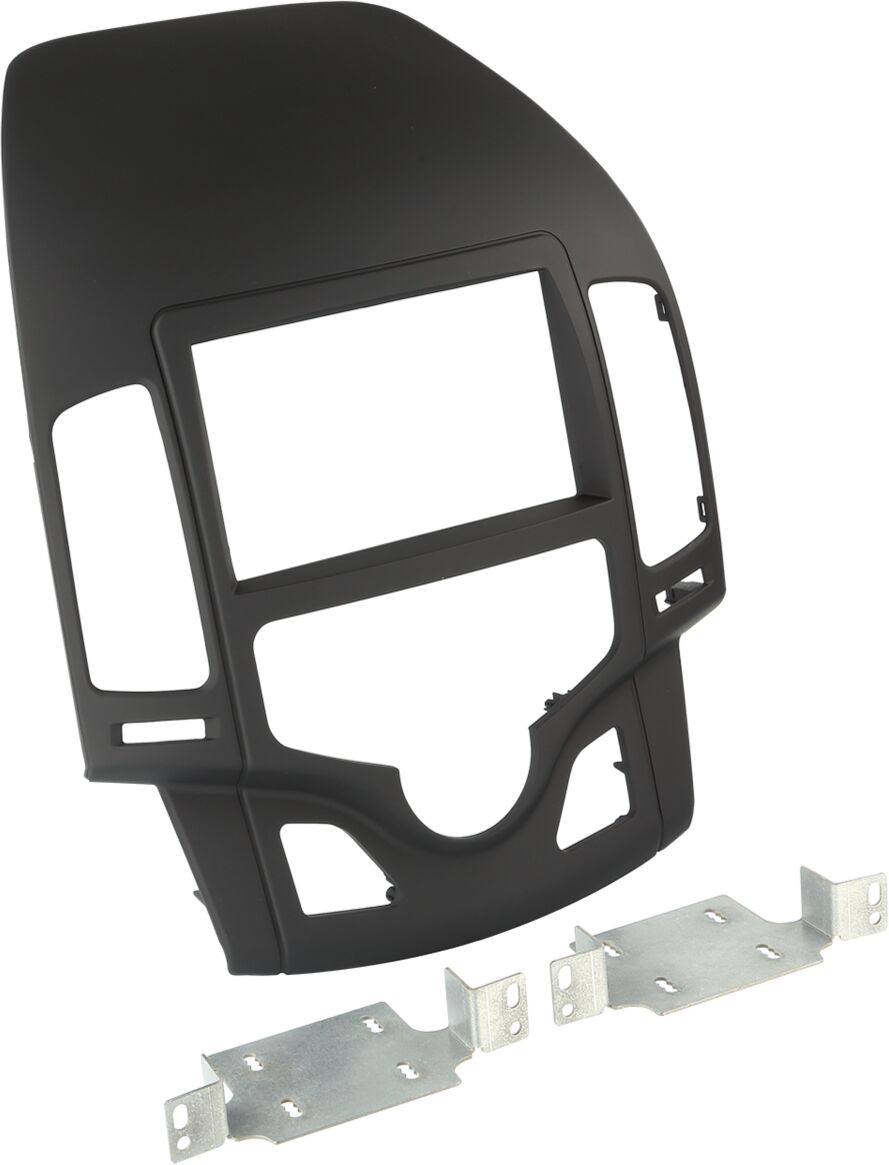 2-DIN Paneel Hyundai I30 2007-2012 Kleur: Rubbertouch Zwart - 391143 30 1 1 - 391143-30-1-1