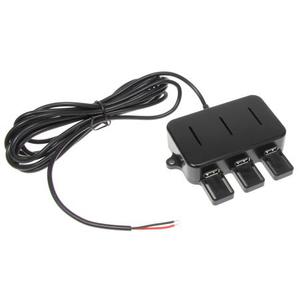 Brodit USB Lader input 12V output 3x 2.1A - 39463 - 945079