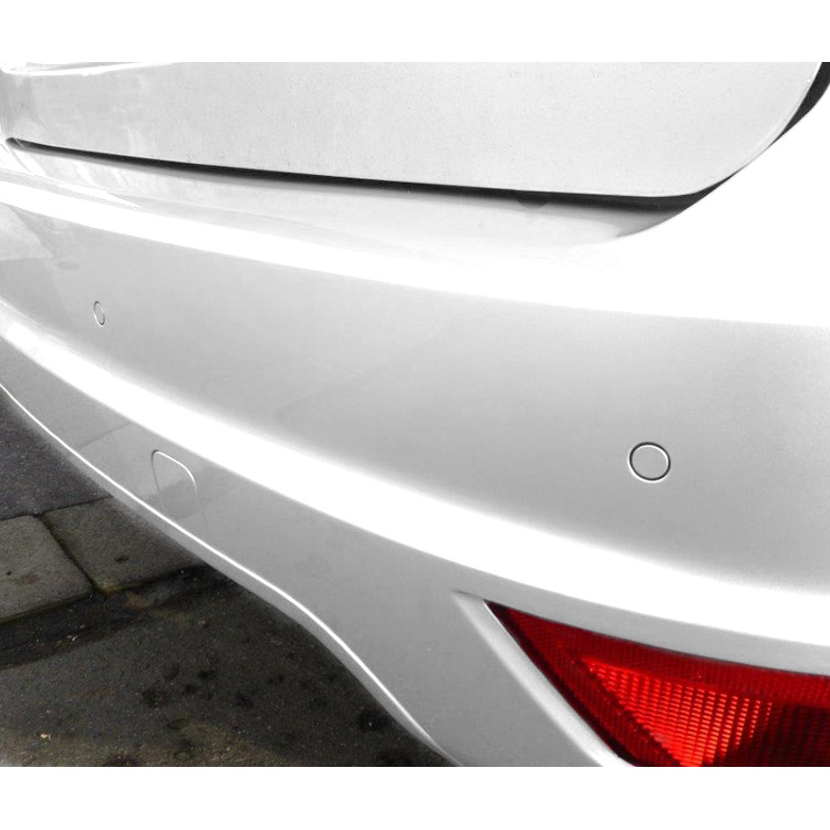 Parkeersensoren, achter- of voorkant, met 4 verzonken,16mm instelbare zwarte sensoren en een zoemer  - 4 14d 13 - PTS411EX OEM