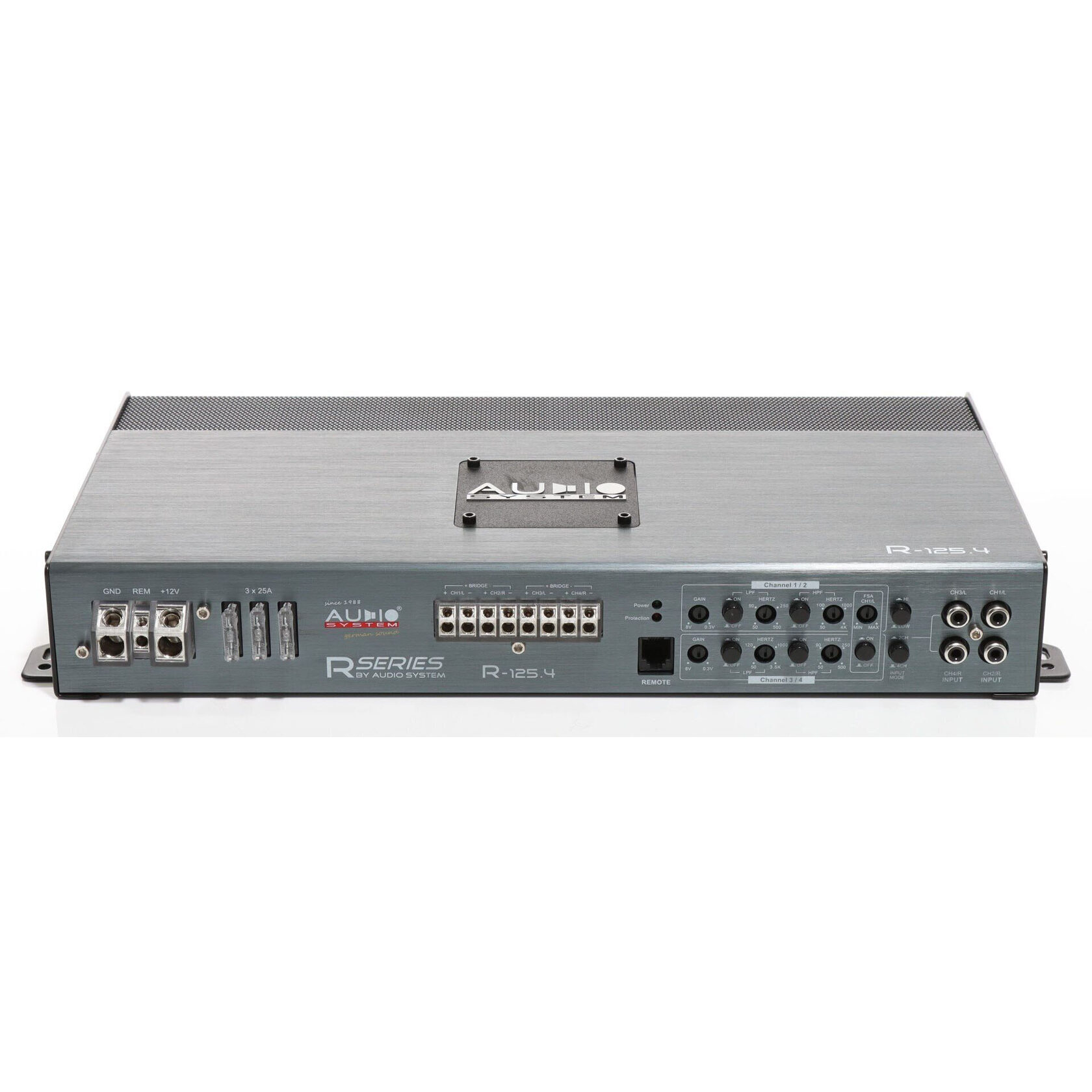 RADION-SERIE 4-Channel Power Versterker. - 40059904 - R-125.4