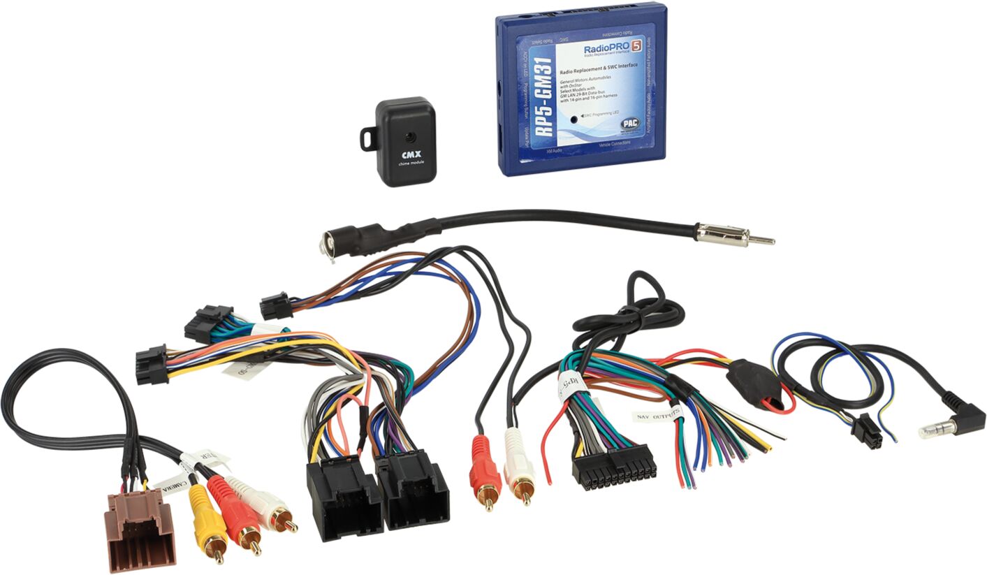 Stuurwiel adapter met actief systeem/ CAN-BUS data interface Cadillac / Chevrolet / GMC /Hummer - 41 1087 006 - 41-1087-006