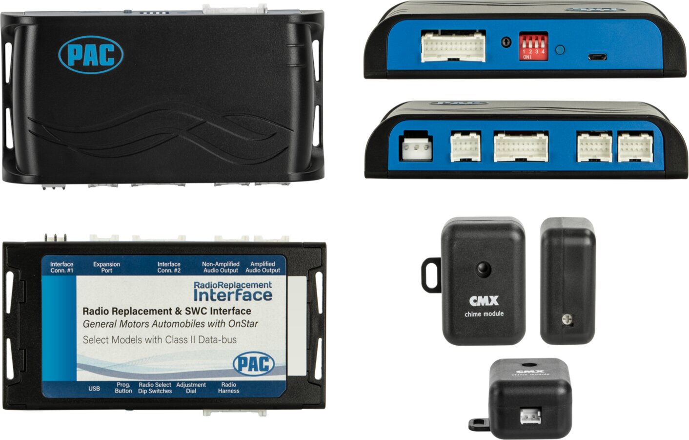 Actieve system adapter met CAN-BUS data interface Cadillac / Chevrolet / GMC /Hummer - 41 1237 001 boxes - 41-1237-001