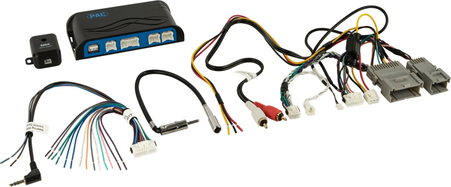 Actieve system adapter met CAN-BUS data interface Cadillac / Chevrolet / GMC /Hummer - 41 1237 001 complete - 41-1237-001
