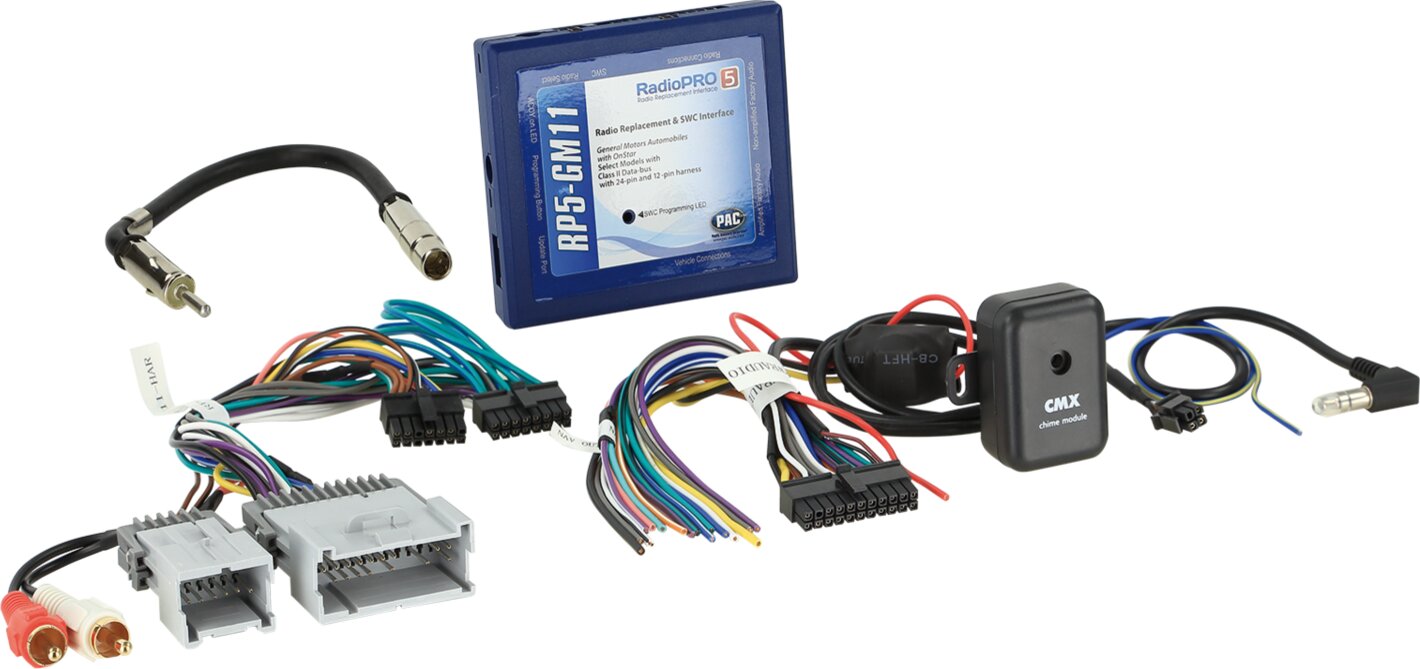 Actieve system adapter met CAN-BUS data interface Cadillac / Chevrolet / GMC /Hummer - 41 1237 001 - 41-1237-001