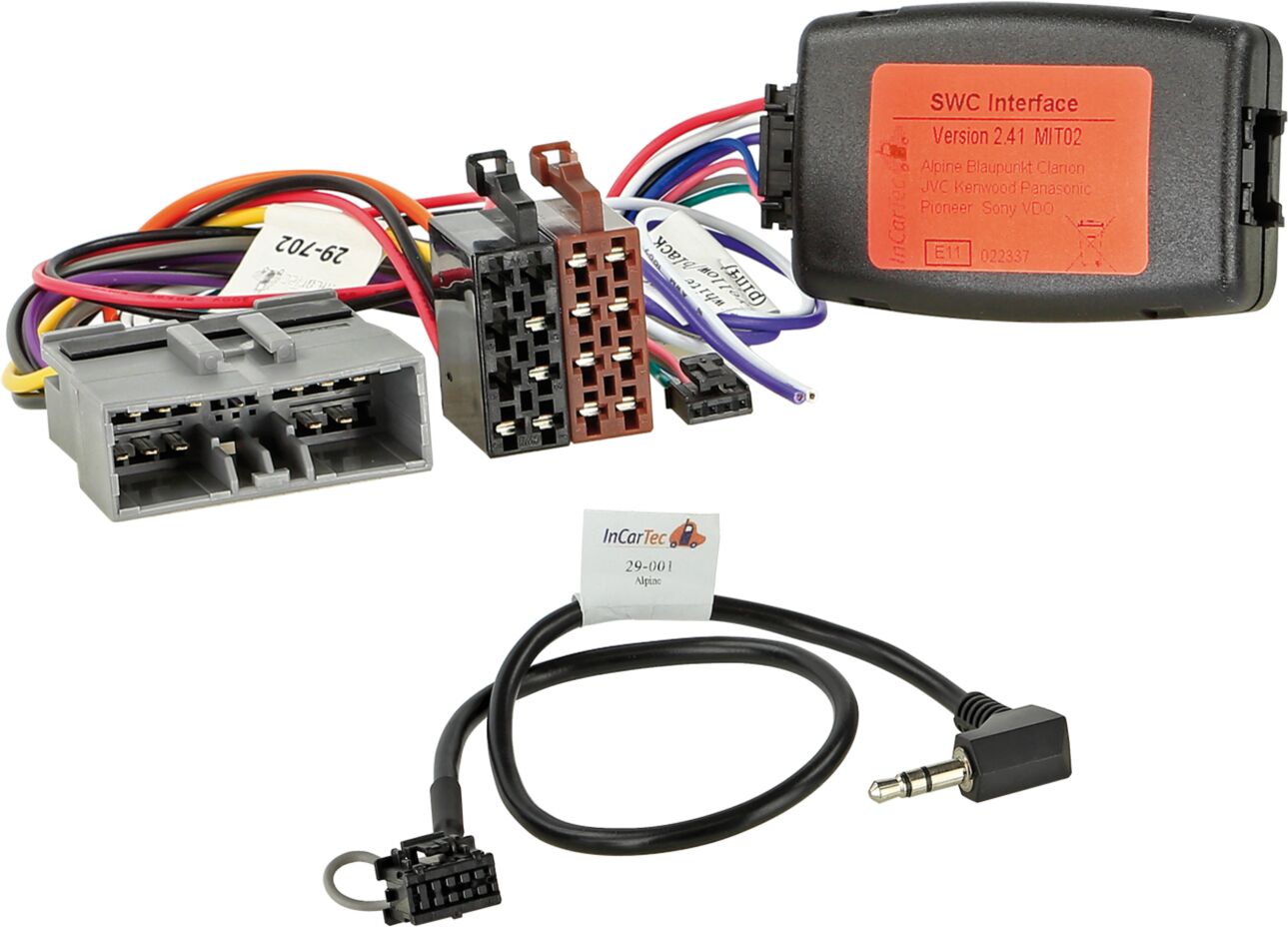 S.W.I. Mitsubishi Outlander - Citro&euml;n C-Crosser - Peugeot 4007 met Honda radio plug > Alpine - 42 1132 101 - 42-1132-101
