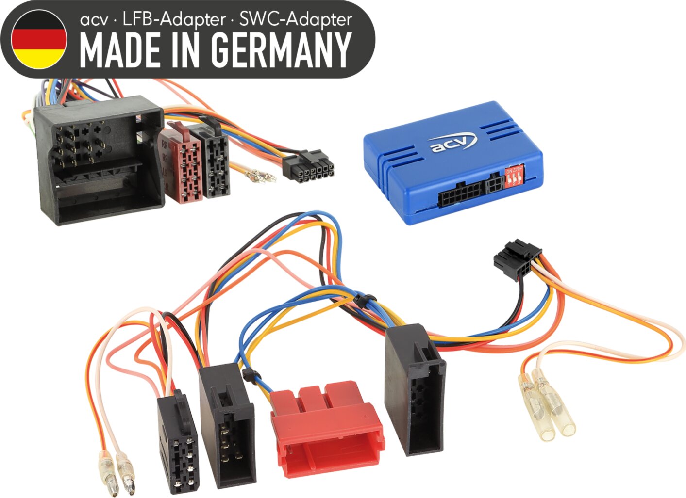 S.W.I. Diverse modellen Mercedes Benz - Volkswagen ISO/10Pin ISO/Mini ISO/40 Pin Quadlock (42smc00c) - 42a 1190 00c - 42a-1190-00c
