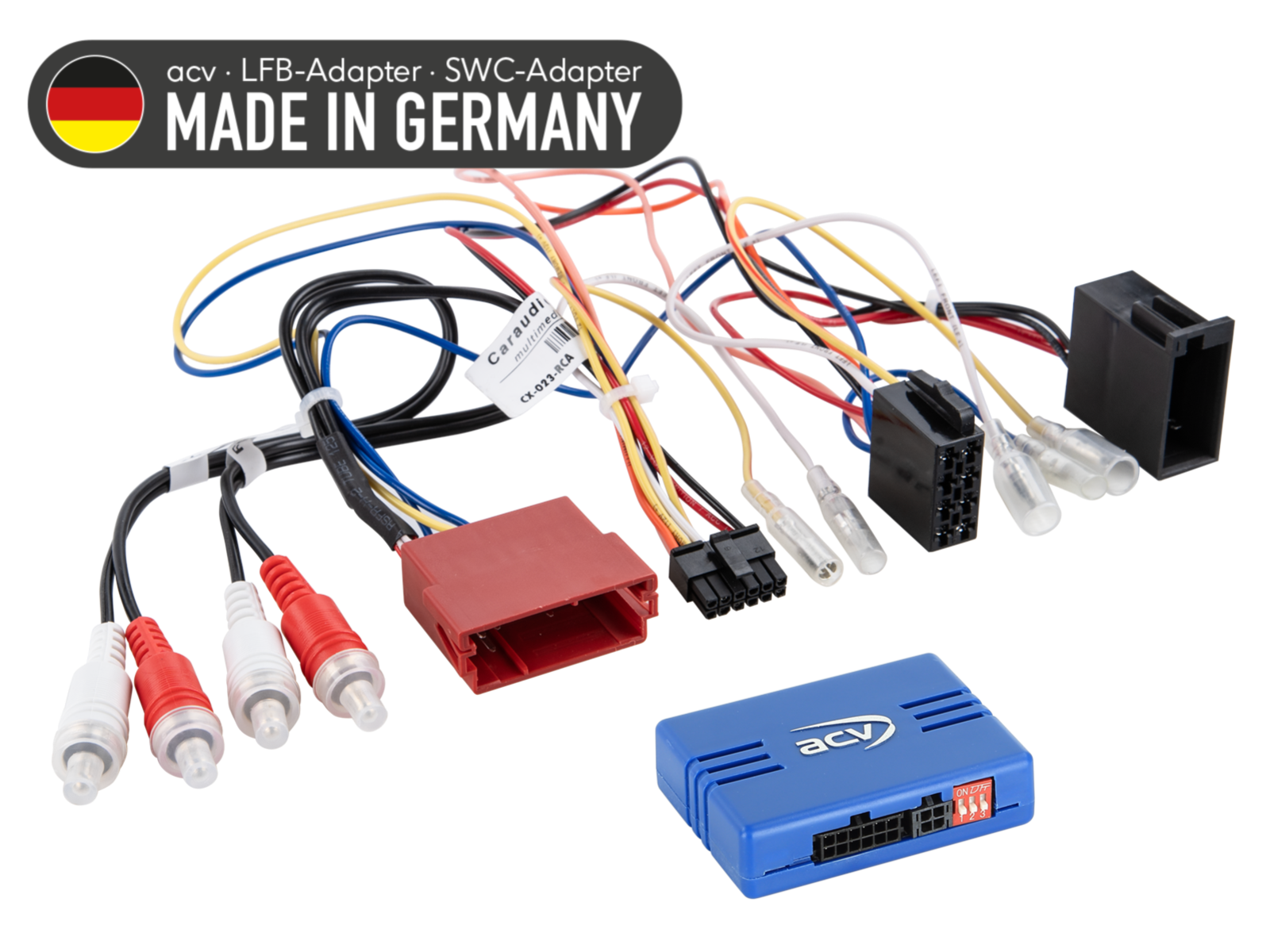 S.W.I. Audi A2/A3/A4/A6/TT ISO/Mini ISO Amp (42sad003) PRO serie incl multilead - 42a 1321 003 - 42a-1321-003