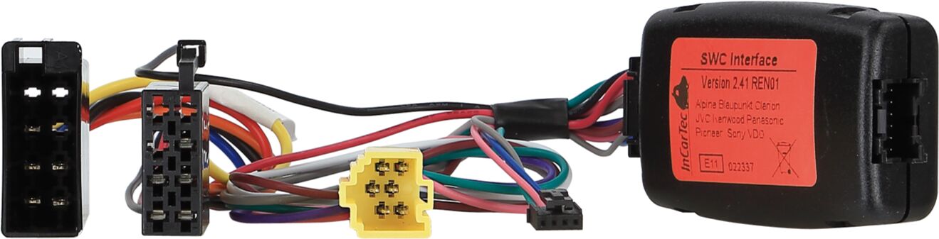 S.W.I. Renault Clio / Kangoo / Trafic Mini ISO > JVC - 42k 1250 000 stecker - 42-1250-900