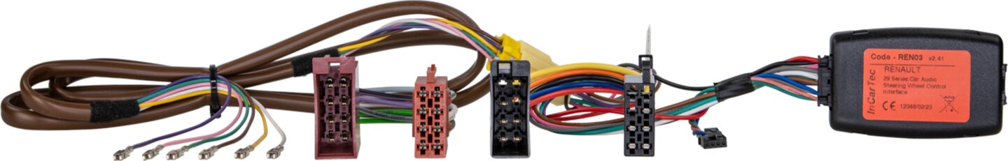 S.W.I. Nissan/Opel/Renault ISO TOMTOM Navigatie - 42k 1250 001 front - 42k-1250-001