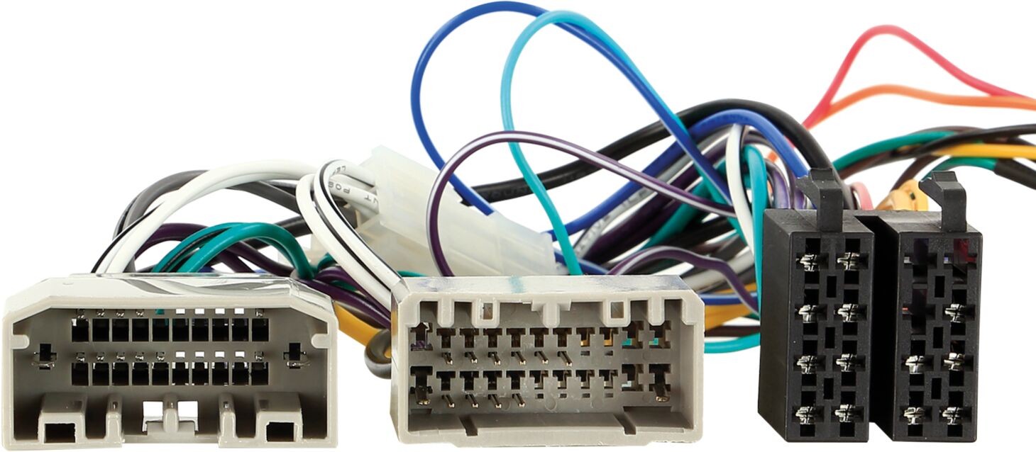 2-DIN Kit Dodge/ Jeep/ Chrysler stuurwielbediening met geluid bediening, multilead en 2 antenne adap - 42sch00c front - 621145-07-1