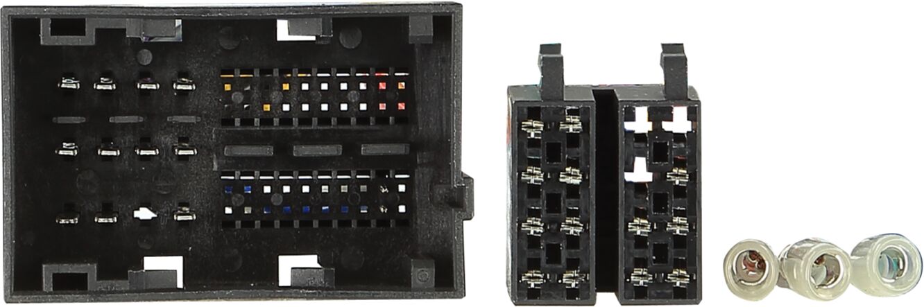 2-DIN Kit Fiat Ducato/ Citro&euml;n Jumper/ Peugeot Boxer(250*) Facelift 2016-> Pianolak Zwart - 42sfa019 stecker - 621094-35-1