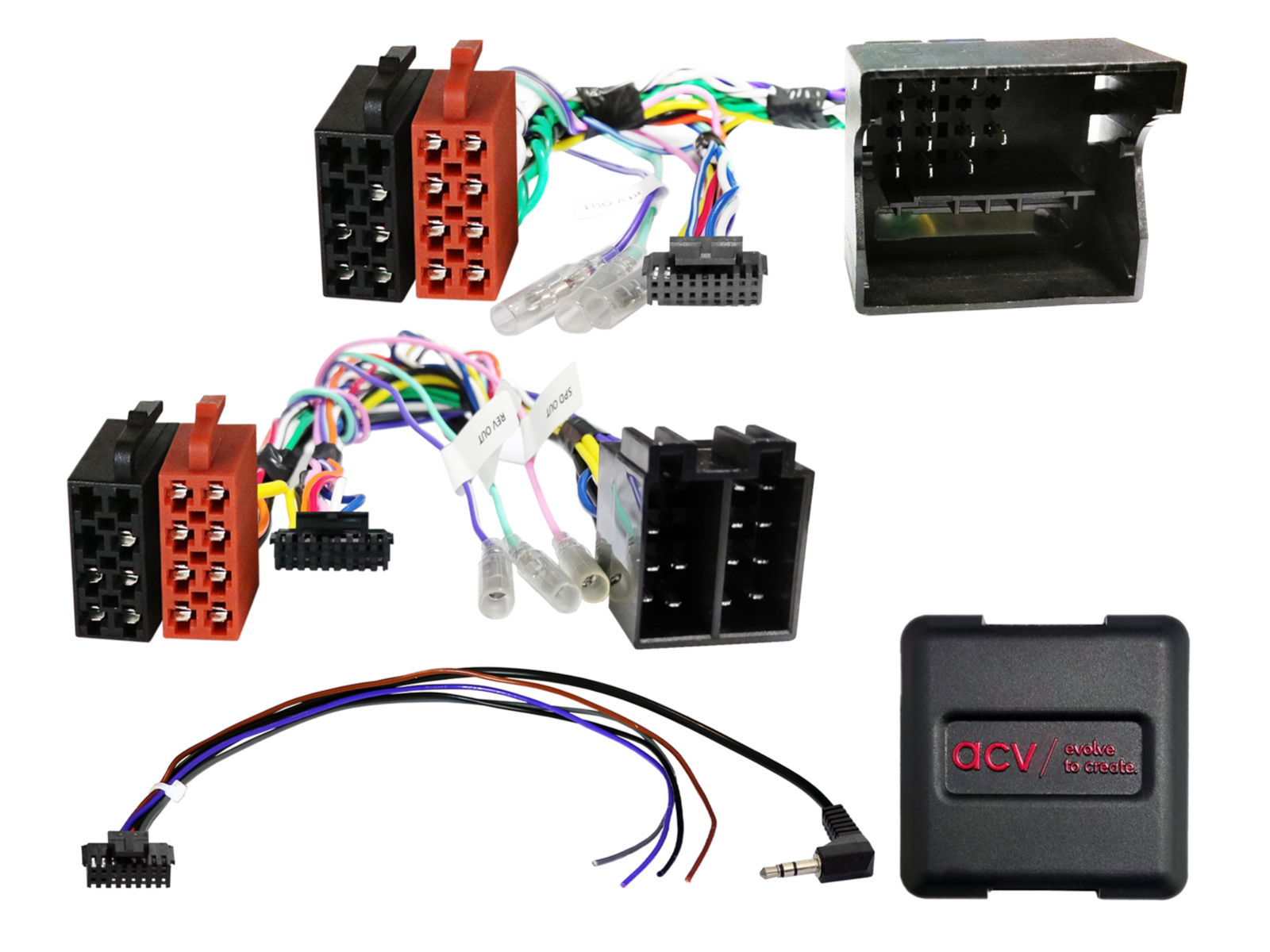 S.W.I. Mercedes/Smart/VW ISO 40Pin Quadlock Multilead (42smc00c) - 42xmc00c - 42xmc00c