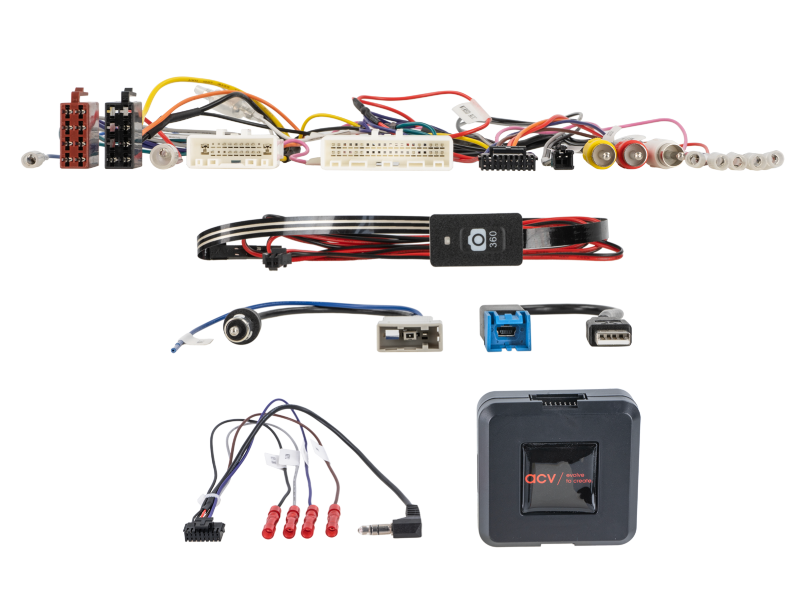 S.W.I. Nissan Voertuigen 20Pin/40Pin Multilead 360 Camera (42sns024) - 42xns024 - 42xns024