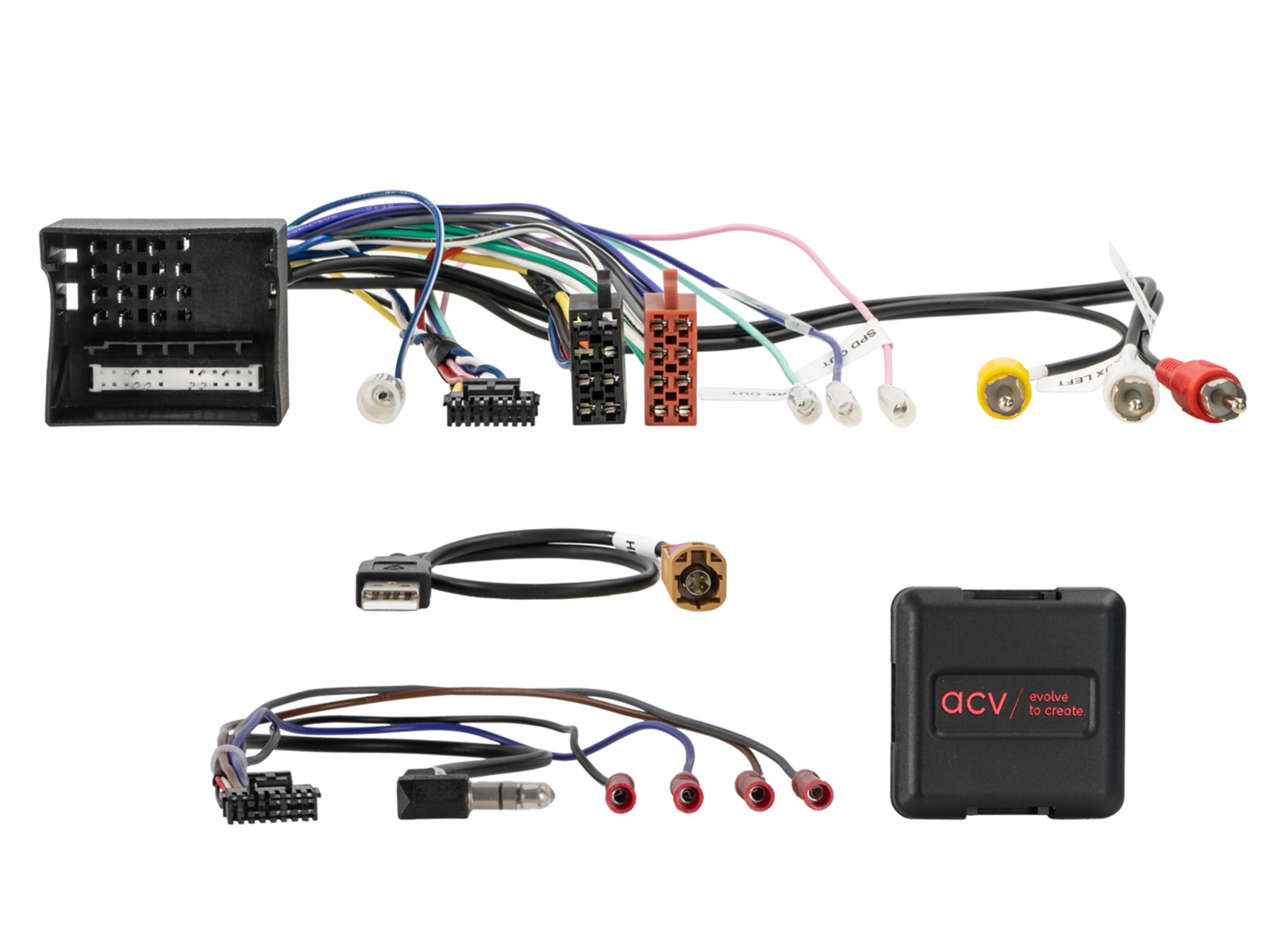 S.W.I. Porsche diverse voertuigen 40Pin Quadlock Multilead (42spo008) - 42xpo008 - 42xpo008