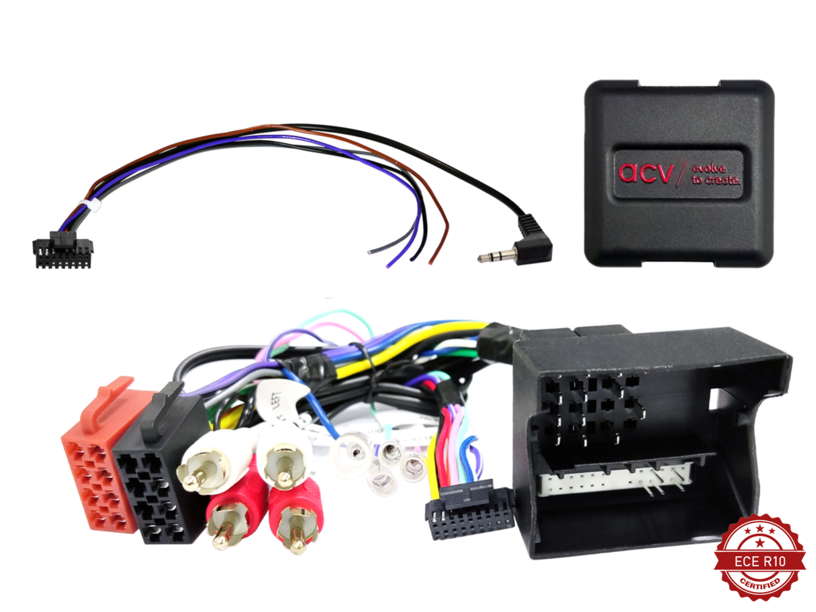 S.W.I. Audi A3/A4/A6/R8/TT Quadlock Multilead Amp >RCA - 42xst003 - 42xst003