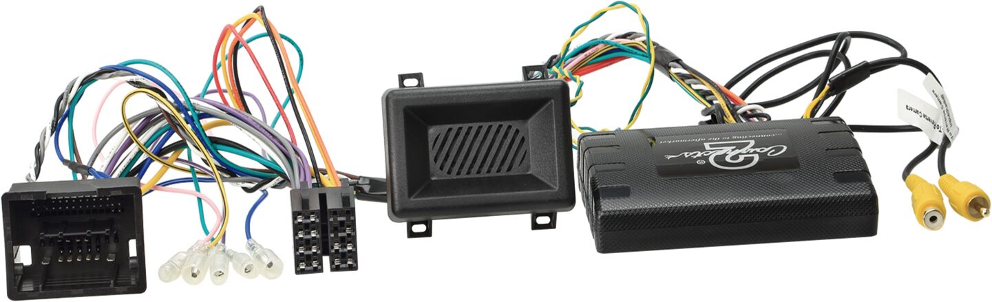 S.W.I. + Info Adapter Div.mod. Opel weergave van PDC/ Klimaatcontrol/ Stoelverwarming/ Video input - 43uvx01 - 43uvx01