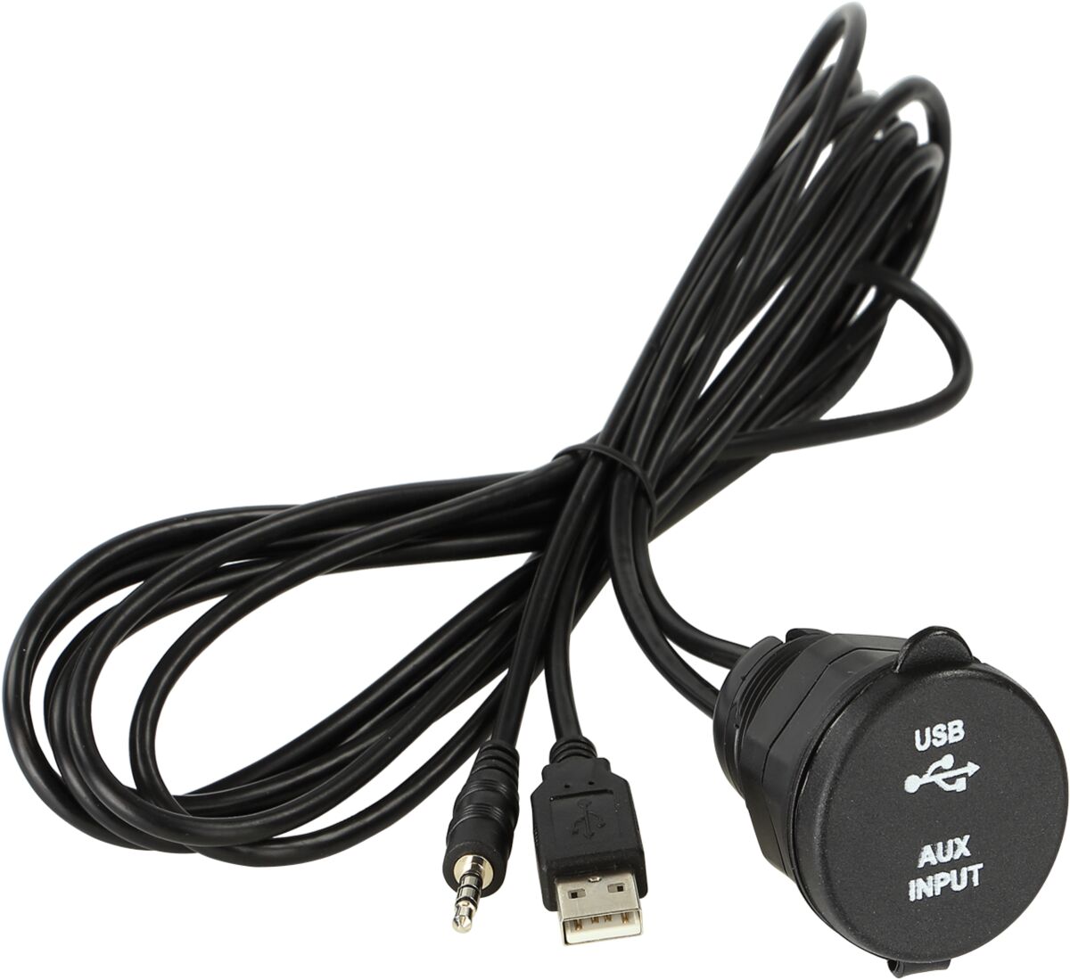 Universal USB/AUX port geschroefd - 44 1000 005 - 44-1000-005