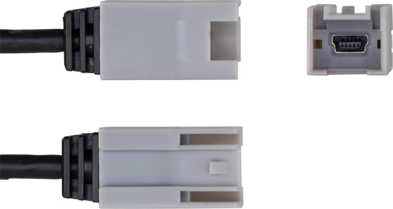 USB-adapter universeel Mini-USB grijs>USB-A - 44 1000 011 plug views - 44-1000-011