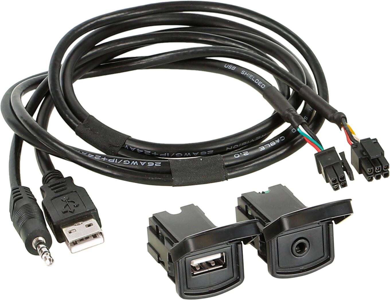 USB / AUX replacement Volkswagen Polo 2014-2017 - 44 1324 003 - 44-1324-003