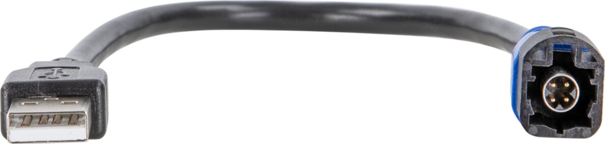 USB / AUX replacement VW diverse voertuigen LVDS  - 44 1324 007 front - 44-1324-007