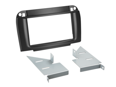 2-DIN Paneel Mercedes Benz CL-Klasse (W215)/S-Klasse (W220) 1998-2005 Kleur: Zwart - 452453 - 381190-53