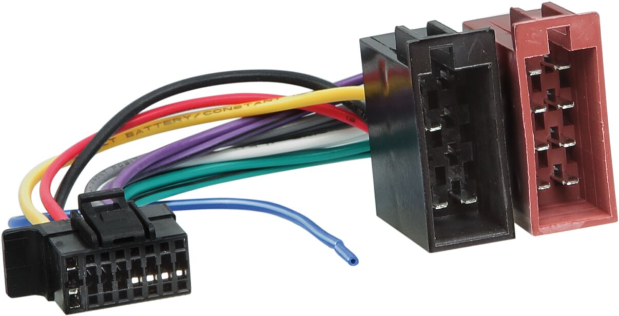 Radio Aansluitkabel -> ISO SONY 16 PINS CDX 7100 / CDX 1000 - 456008 - 456008