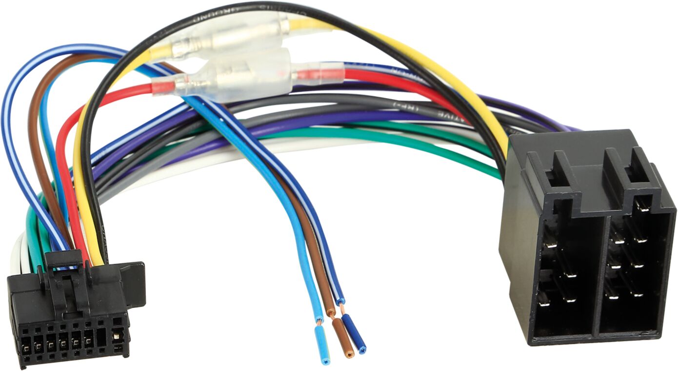 Radio Aansluitkabel ->  ISO KENWOOD / JVC 2017 -> - 457008 - 457008