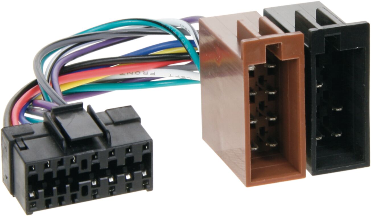 Radio Aansluitkabel -> ISO JVC 16 PINS - 459002 - 459002