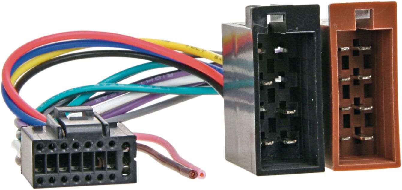 Radio Aansluitkabel -> ISO JVC 16 PINS - 459006 - 459006