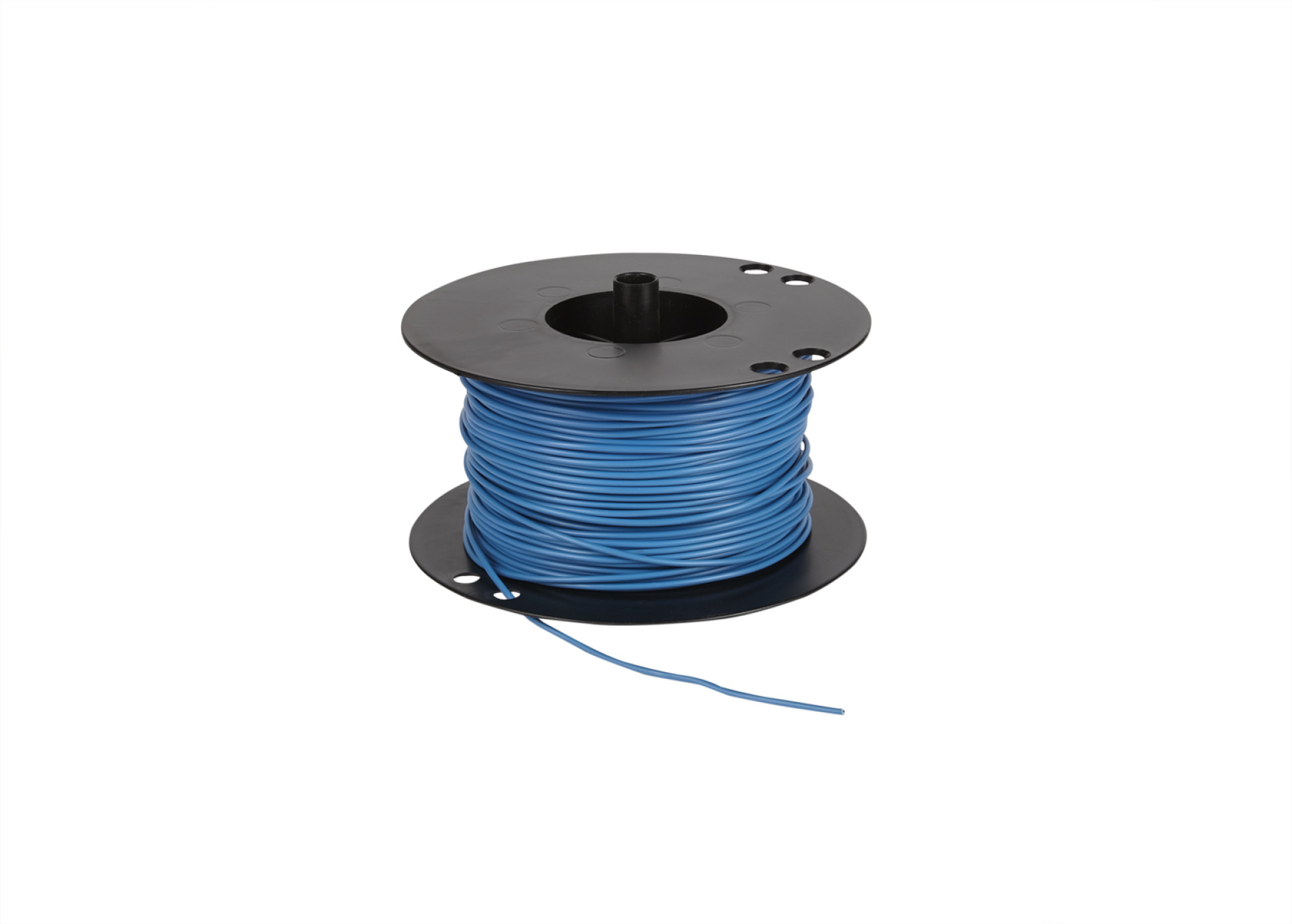 Voedingskabel haspel 0.75 mm&sup2; blauw 100 Meter - 50 075 100 3x - 50-075-100-3X