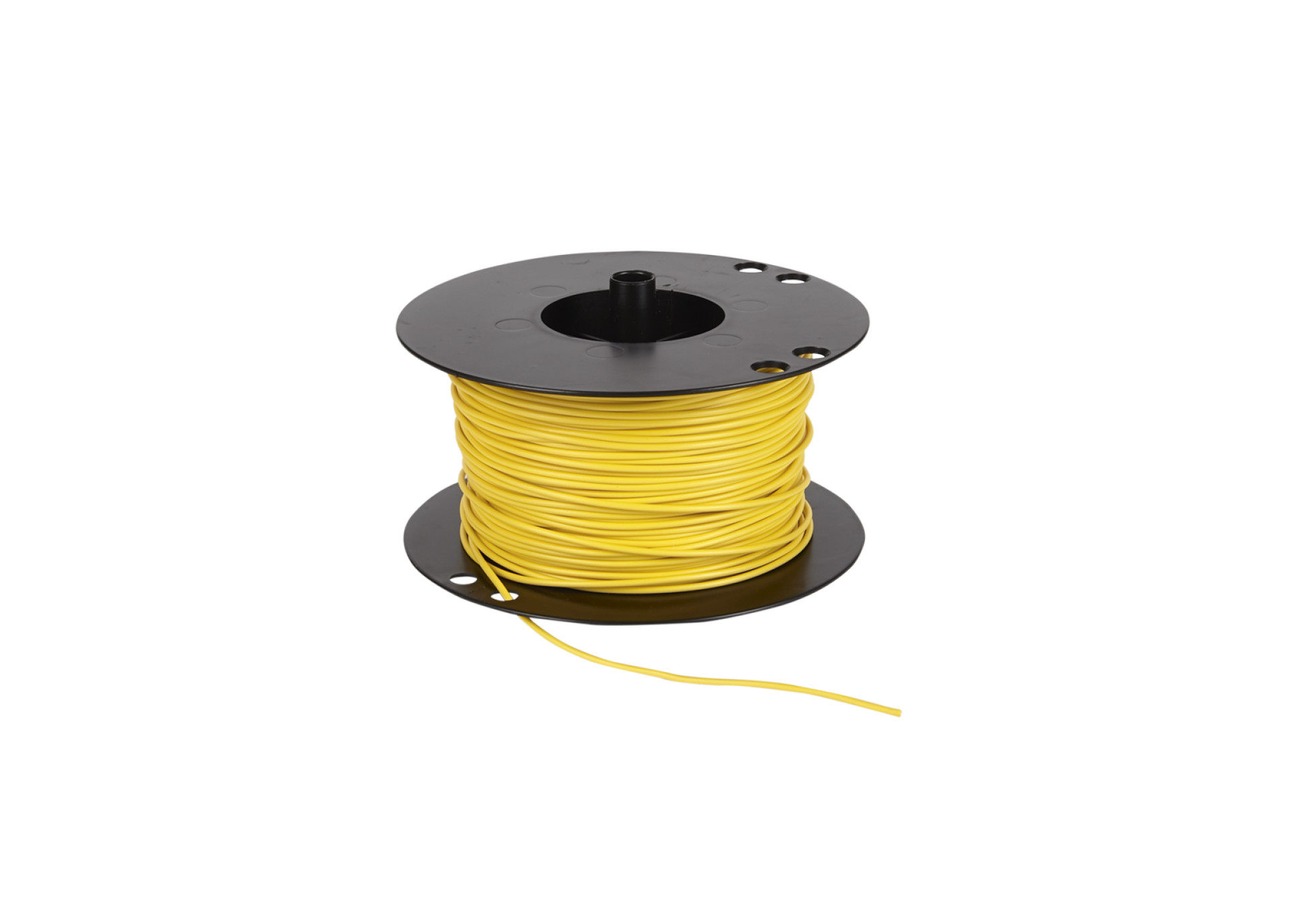 Voedingskabel haspel 0.75 mm&sup2; geel 100 Meter - 50 075 100 4x - 50-075-100-4X