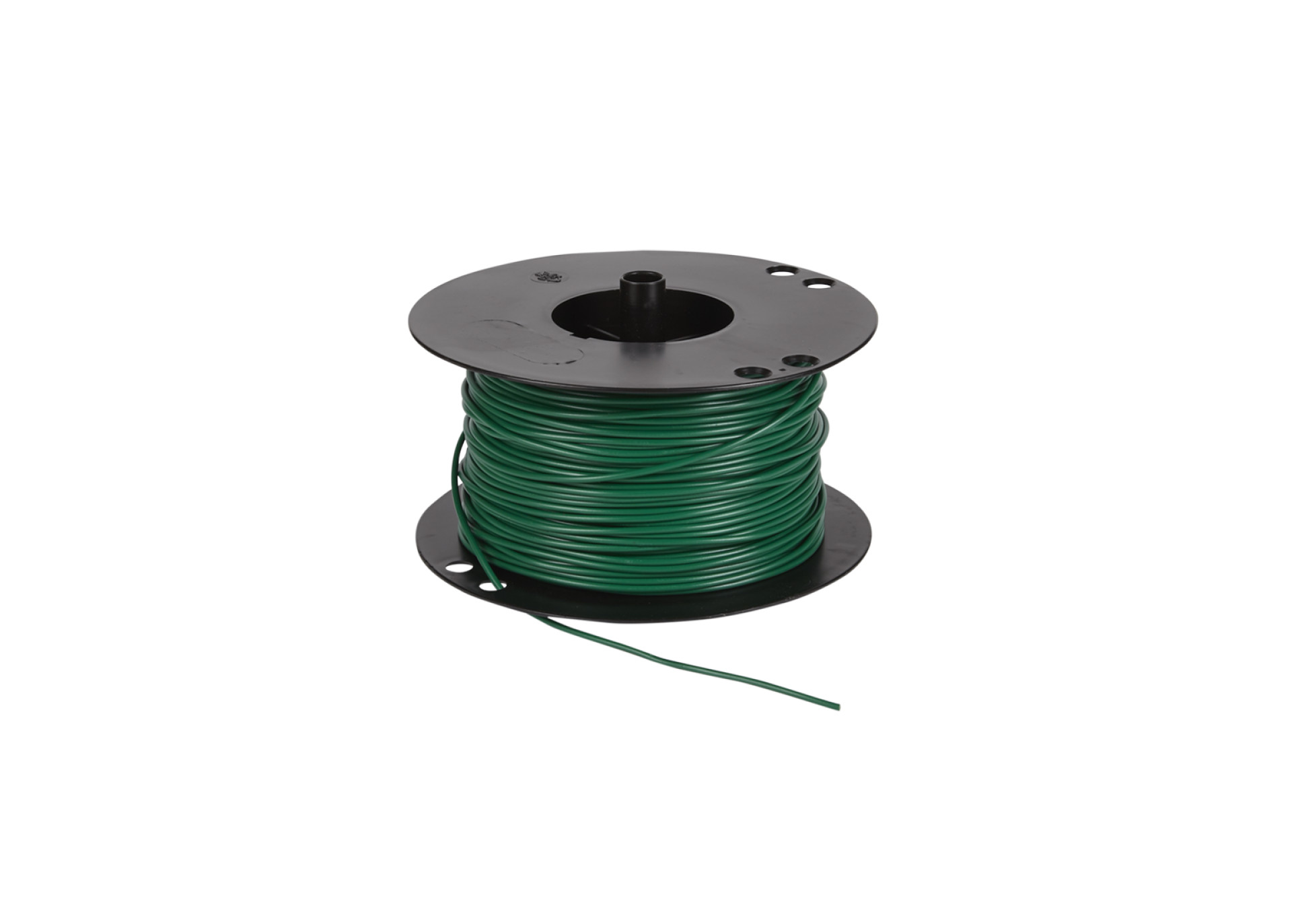 Voedingskabel haspel 0.75 mm&sup2; groen 100 Meter - 50 075 100 6x - 50-075-100-6X