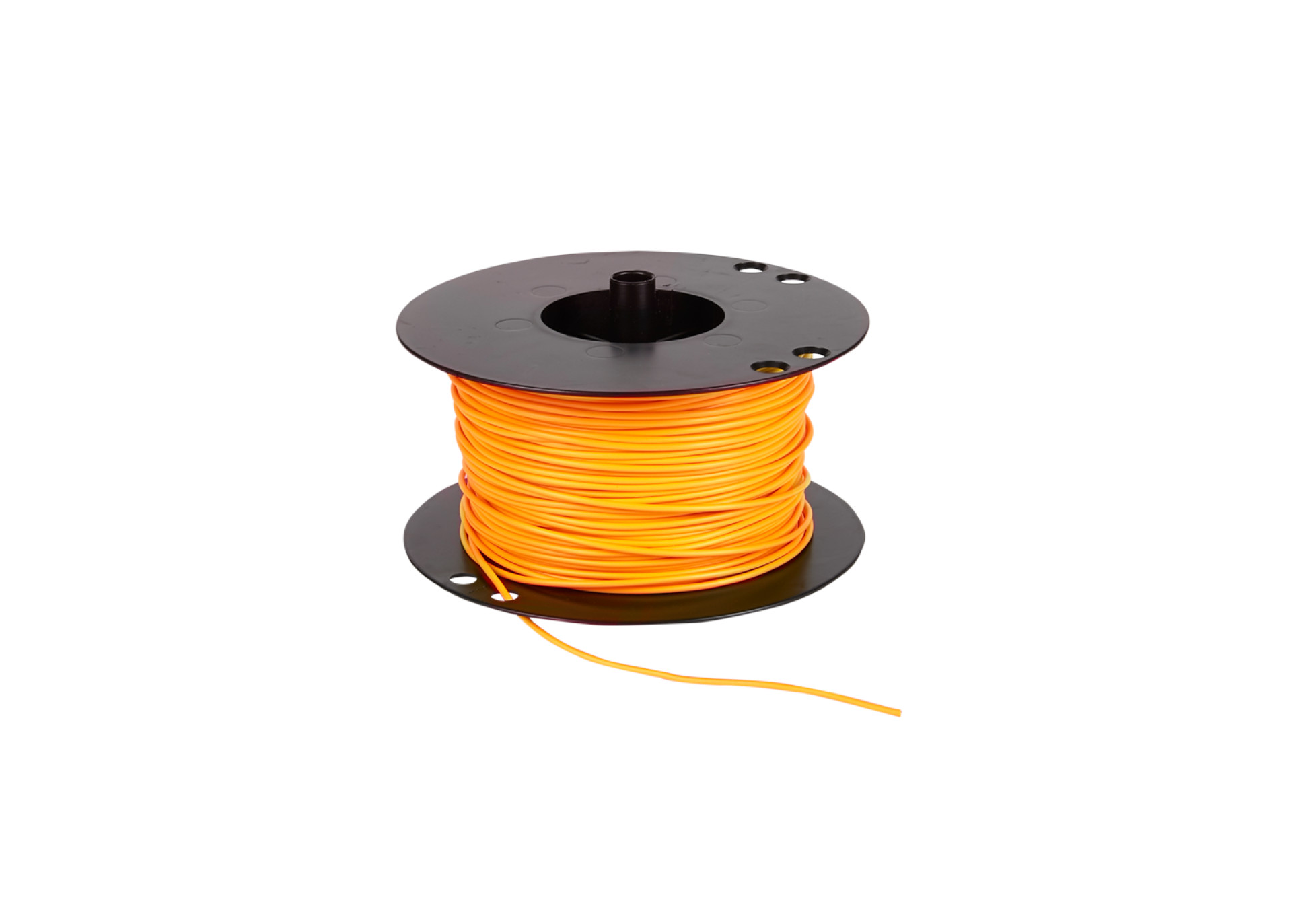 Voedingskabel haspel 0.75 mm&sup2; oranje 100 Meter - 50 075 100 7x - 50-075-100-7X