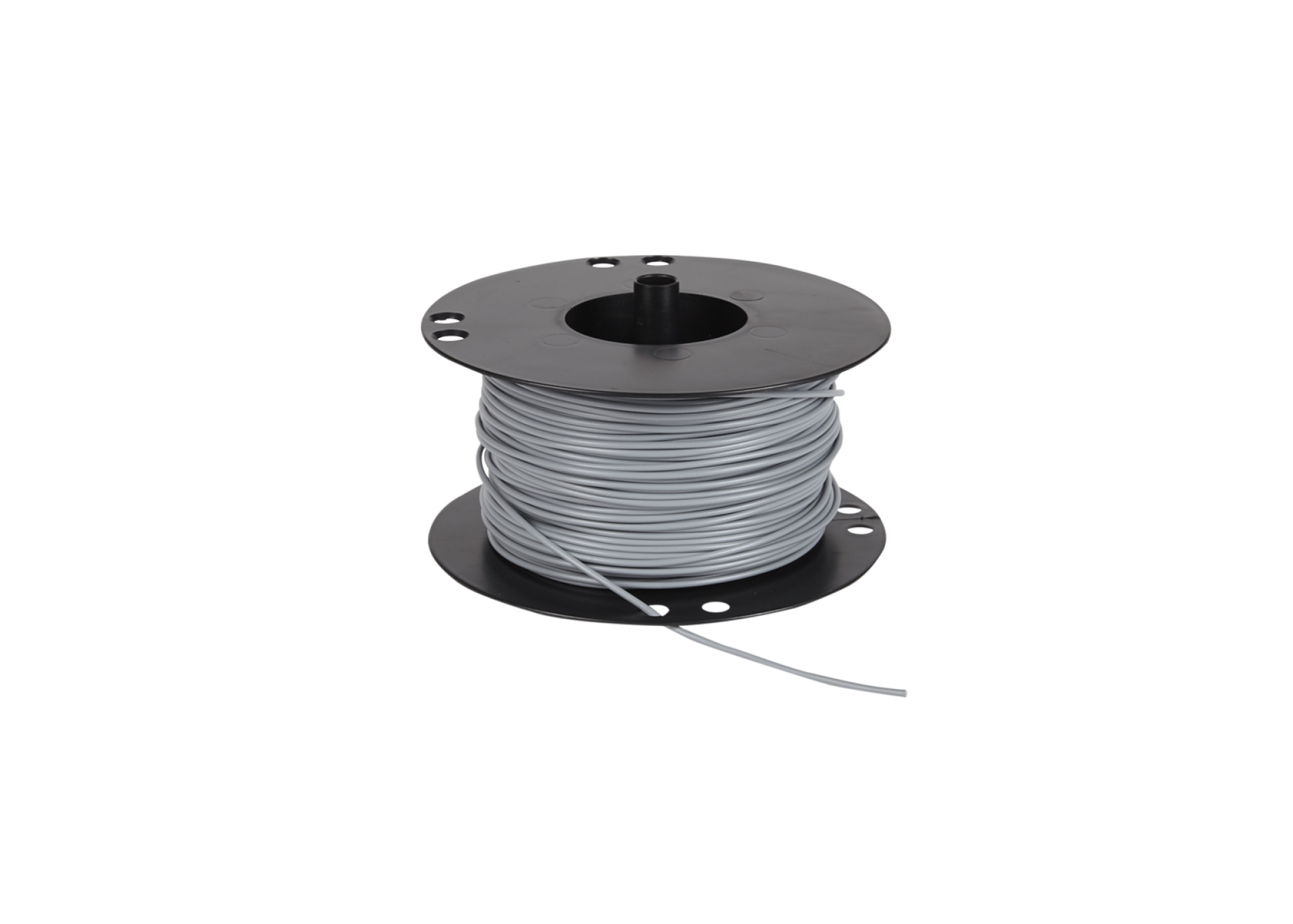 Voedingskabel haspel 0.75 mm&sup2; grijs 100 Meter - 50 075 100 8x - 50-075-100-8X