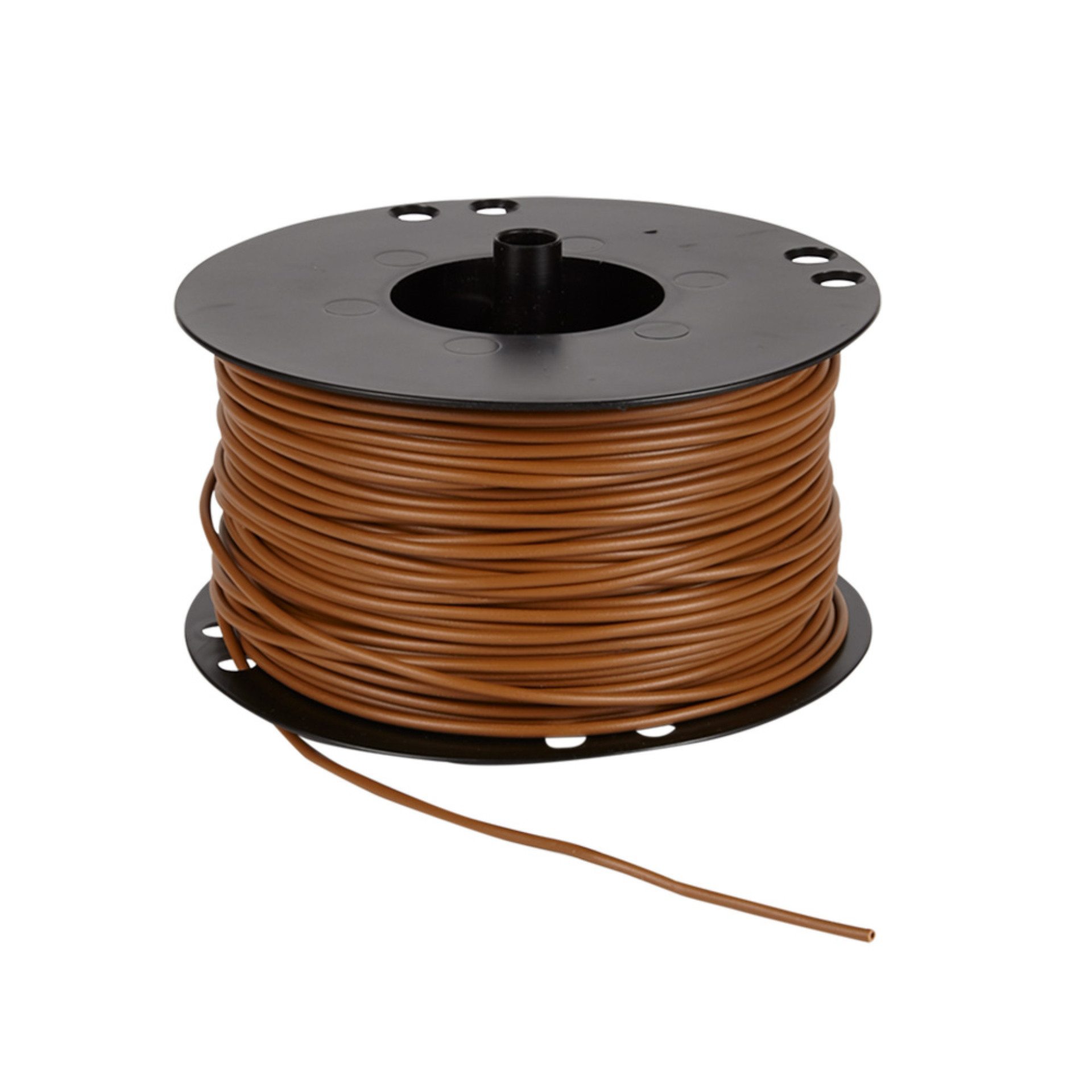 Voedingskabel haspel 1.50 mm&sup2; bruin 100 Meter - 50 150 100 10x - 50-150-100-10X
