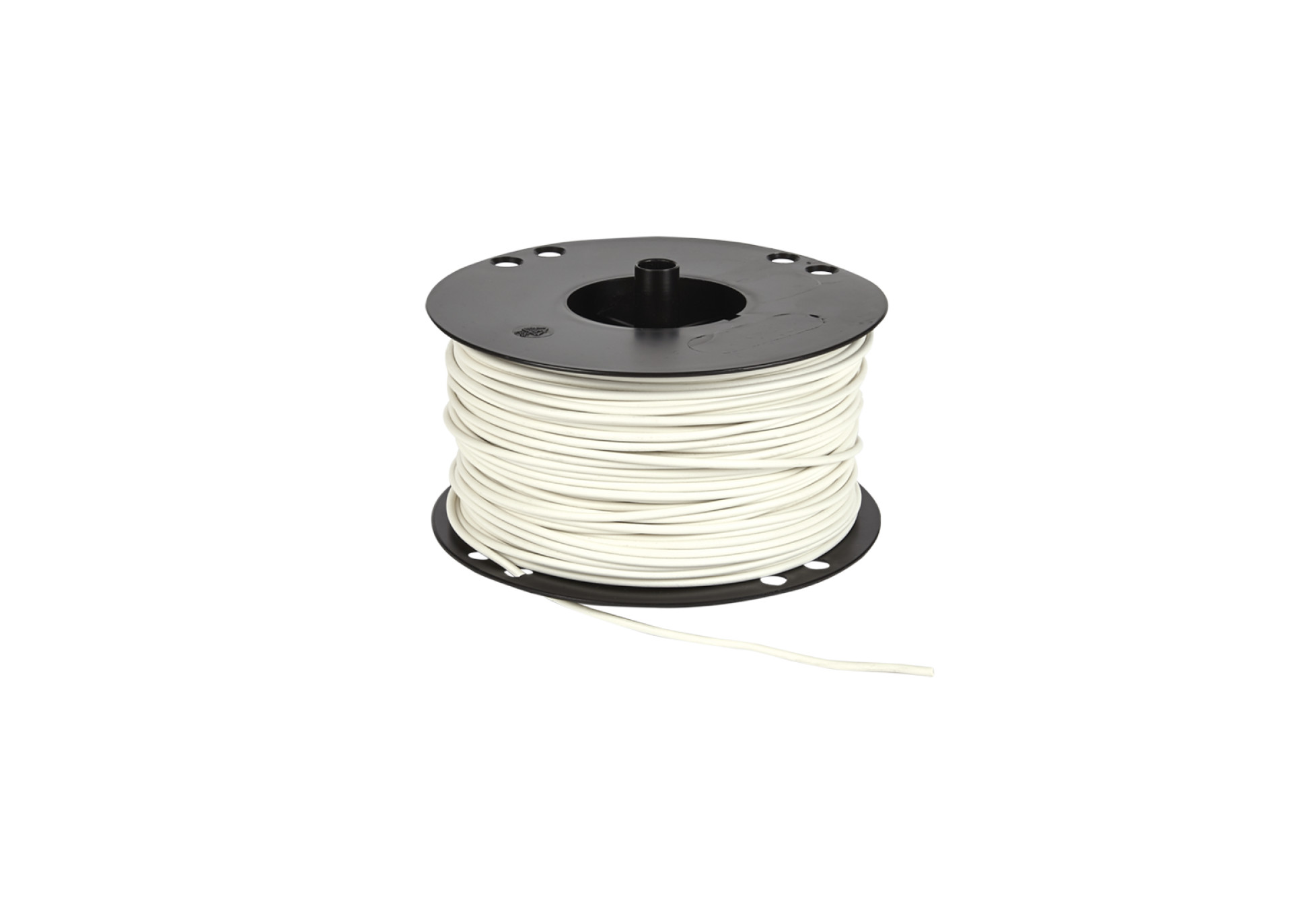 Voedingskabel haspel 1.50 mm&sup2; wit 100 Meter - 50 150 100 5x - 50-150-100-5X