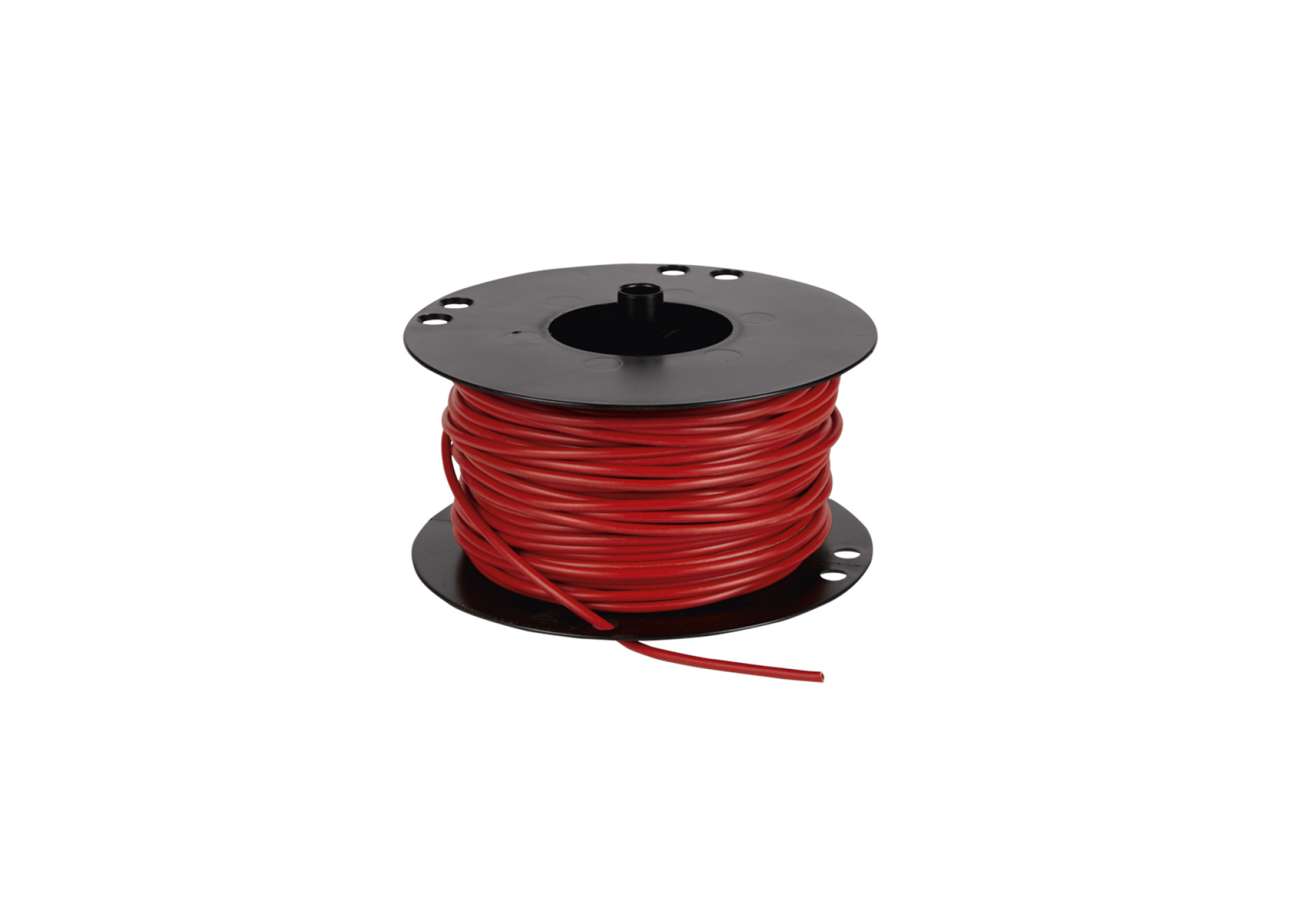 Voedingskabel haspel 2.50 mm&sup2; rood 50 Meter - 50 250 050 1x - 50-250-050-1X