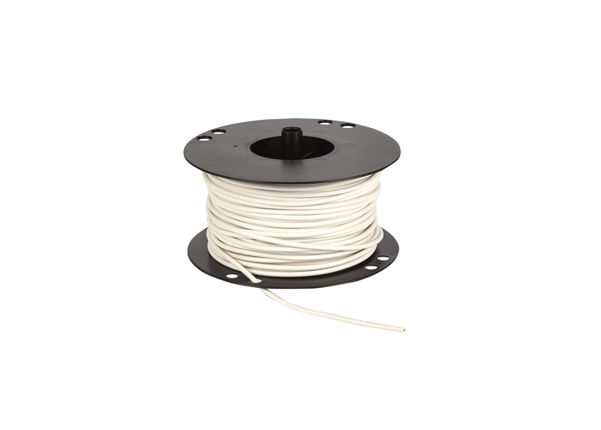 Voedingskabel haspel 2.50 mm&sup2; wit 50 Meter - 50 250 050 5x - 50-250-050-5X