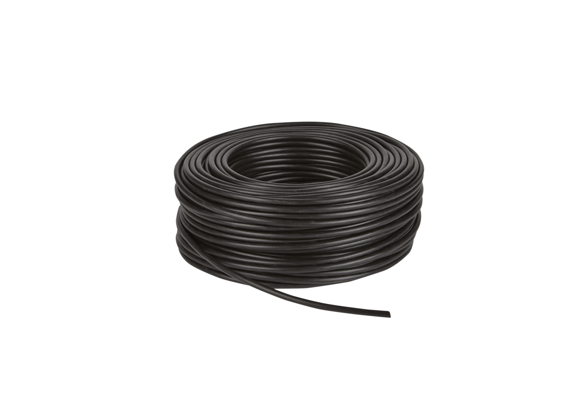 Voedingskabel in doos 6 mm&sup2; zwart 50 Meter - 50 600 050 2x - 50-600-050-2X