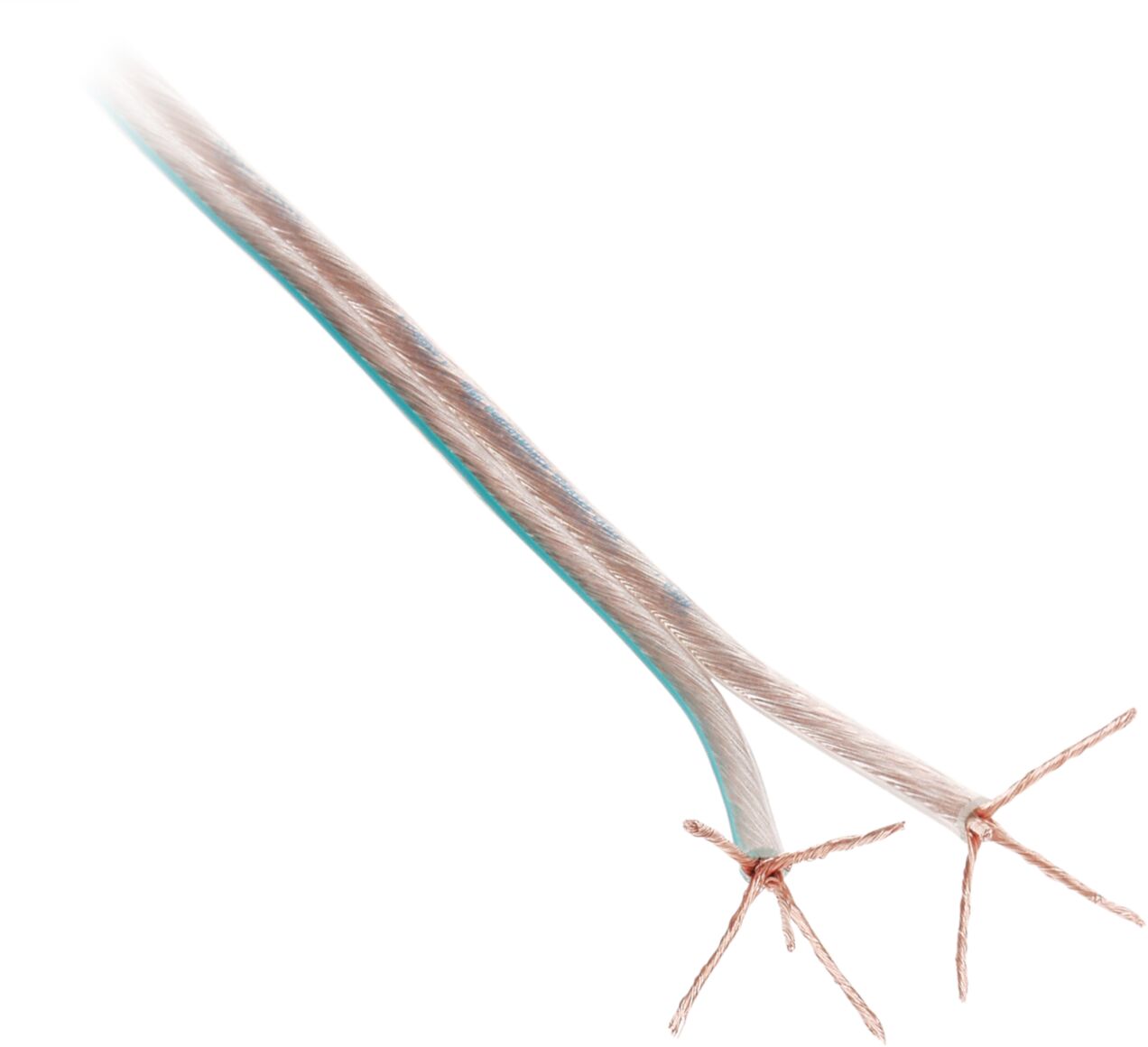 Luidspreker kabel 2 x 4,00 mm transparant mint 100 Meter LET OP: UITLOPEND ARTIKEL, KAN NIET RETOUR! - 51 240 105 - 51-240-105