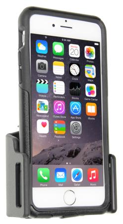 Apple iPhone 5 / 12 Mini / 13 Mini / SE verstelbare houder met swivelmount. Met hoes - 511428 c - 511428
