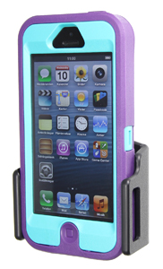 Apple iPhone 5 / SE Passieve houder met cover passieve houder met swivelmount  - 511430 b - 511430