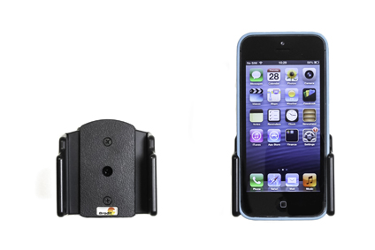 Apple iPhone 5 / SE Passieve verstelbare houder met swivelmount. Met hoes - 511431 4 - 511431