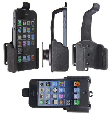 Apple iPhone 5 / SE Passieve houder met swivelmount verticaal en horizontaal - 511444 - 511444