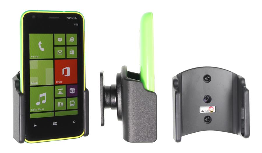 Nokia Lumia 620 Passieve houder met swivelmount Let Op: Uitlopend Artikel, Kan niet retour! - 511531 - 511531
